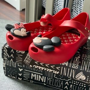 Mini Melissa Minnie & Mickey Mouse Flats